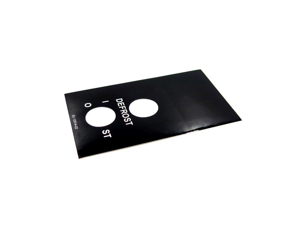 LABEL,ST/SWITCH/DEFROST