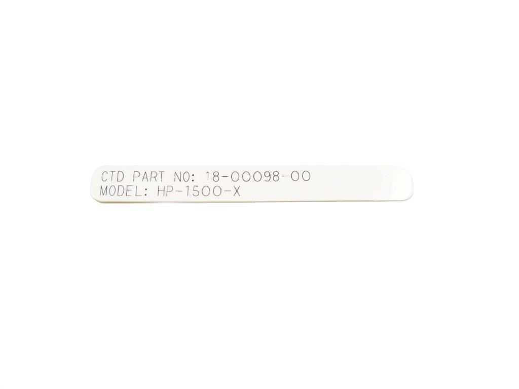 LABEL, AIR COMPRESSOR (CA)