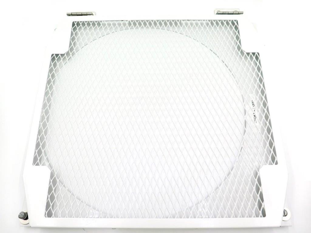 GRILLE,HINGES SLOT SCREW WHITE